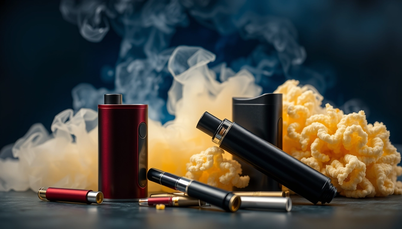 Image depicting a vape wholesale supplier showcasing a variety of vaping products, emphasizing the importance of bulk purchasing for maximizing profit margins in the vaping industry.